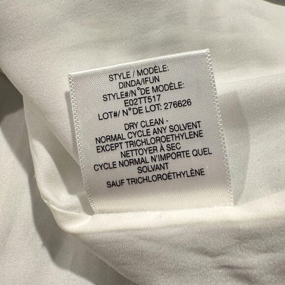 Theyskens Theory Dress Silk Shift Boho Minimalist Luxury Artsy Soft Grunge 10 - Picture 4 of 5